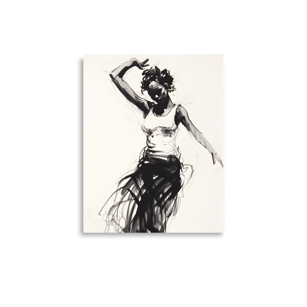 Silhouette of Passion Print