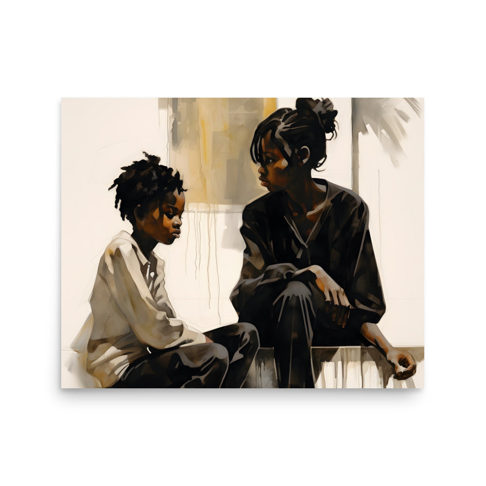 Quiet Moments, Lasting Bonds Print