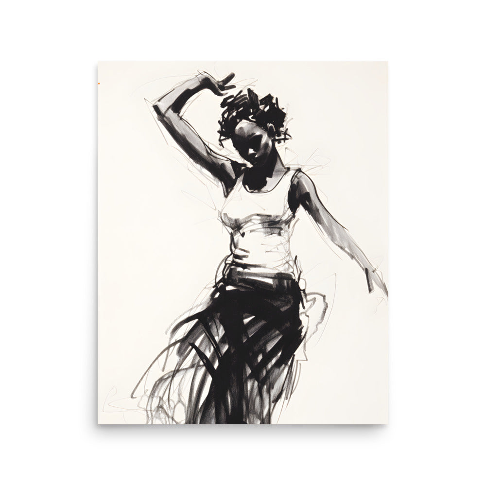 Silhouette of Passion Print