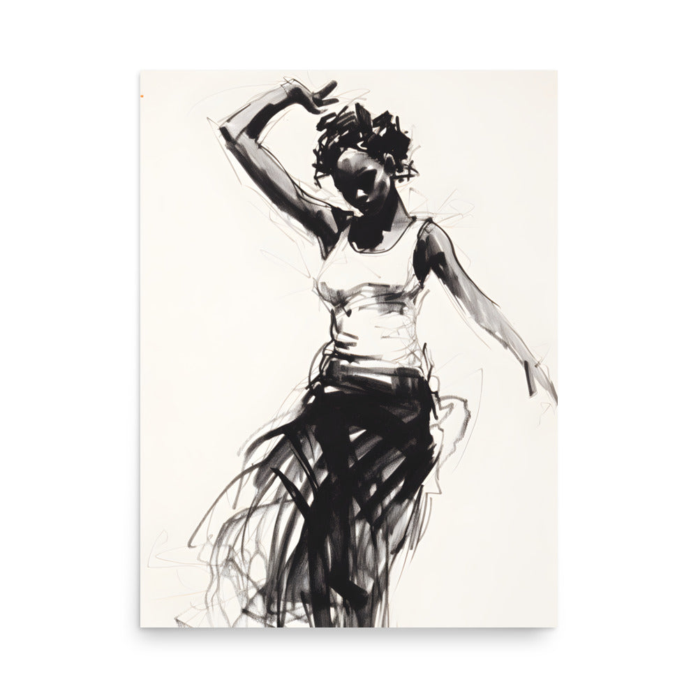 Silhouette of Passion Print